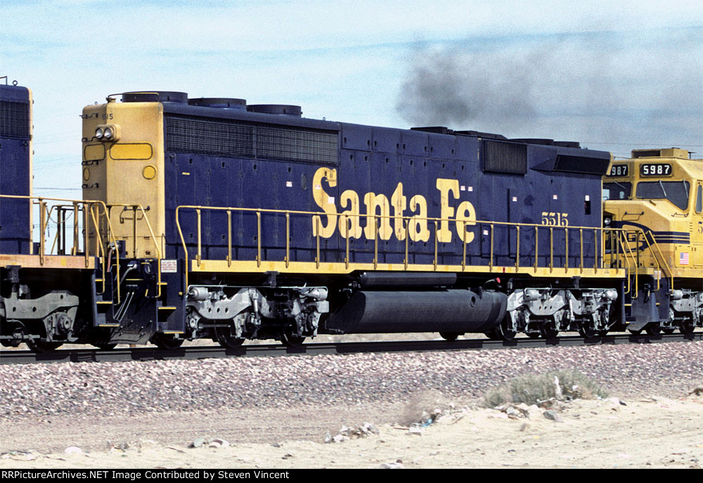 Santa Fe SD45-2B ATSF #5515
